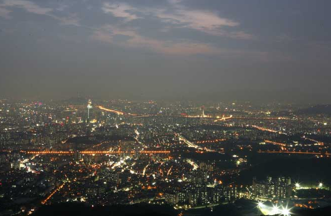 세계유산인 성곽에서 야경에 취하다 남한산성